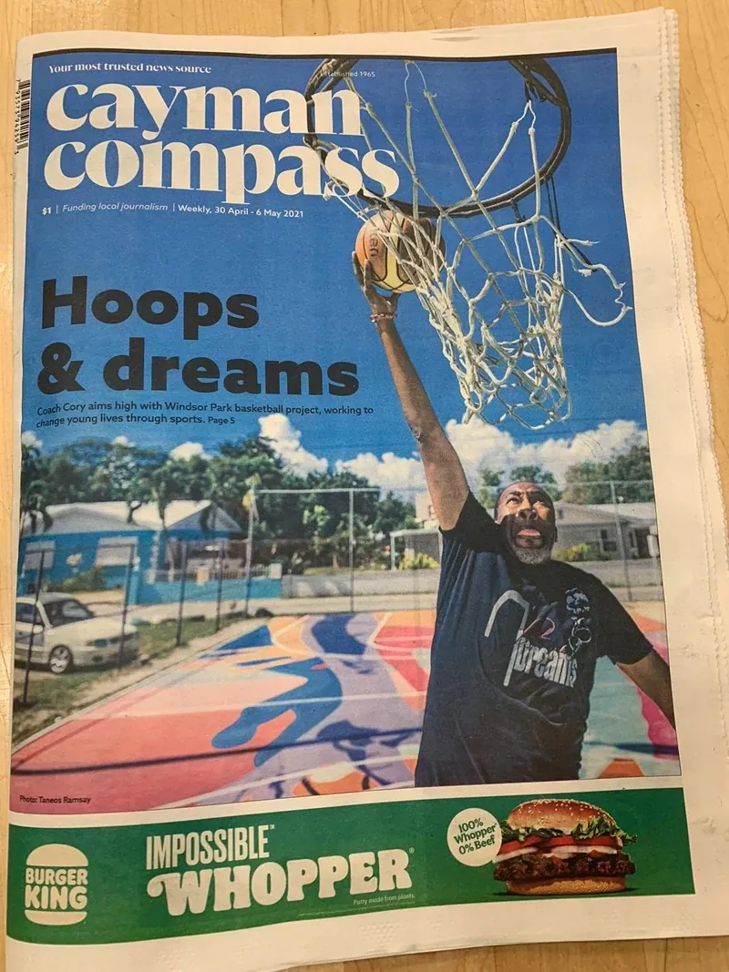 Cayman Compass cover story: Hoops & Dreams